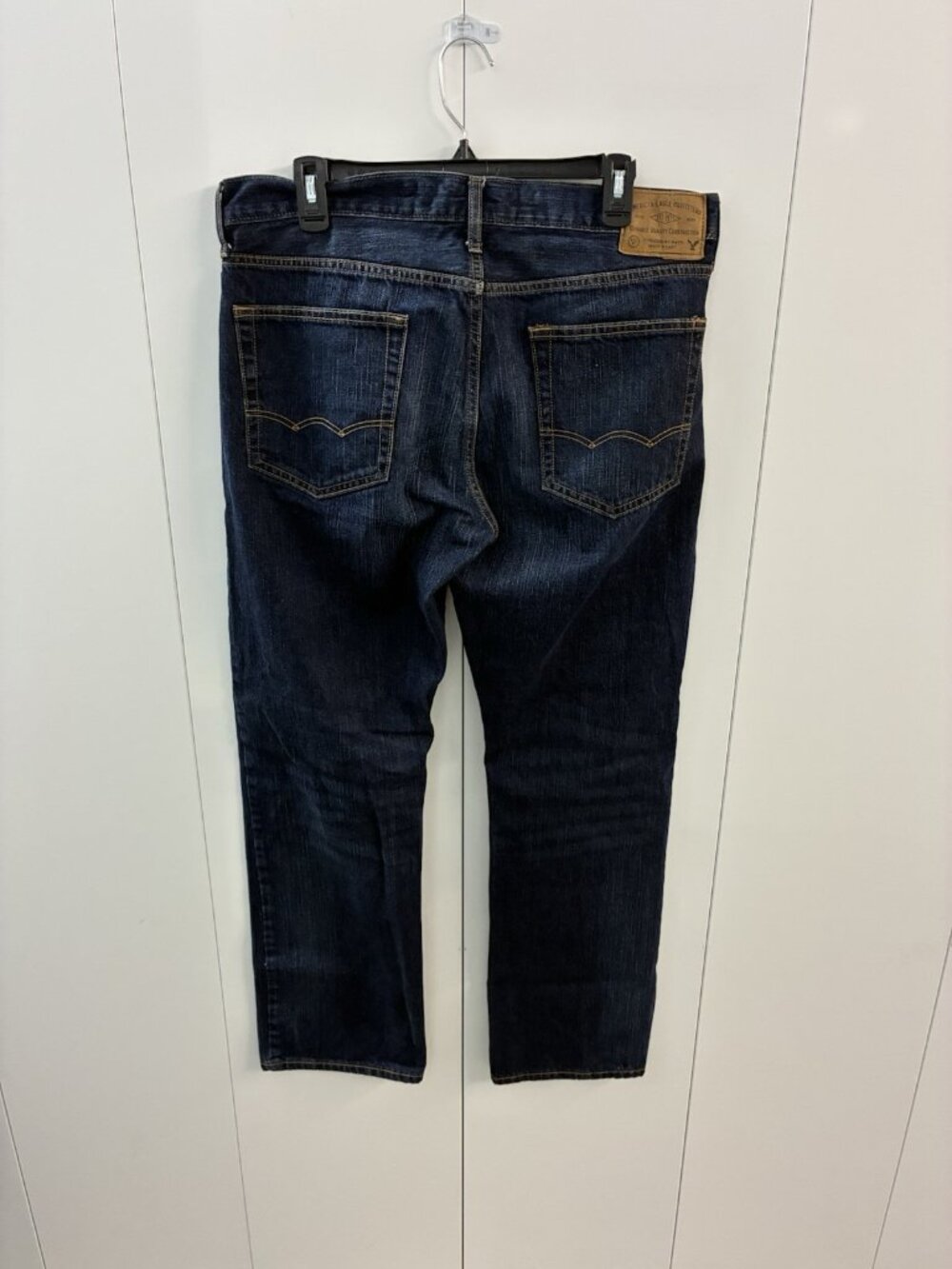 American Eagle Original Straight Men’s 34x32 Darkwash Jeans Made To Last